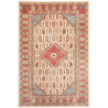 Rug Kazak Fine Pakistan 206x299 Cream Red Blue