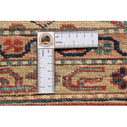 Rug Kazak Fine Pakistan 206x299 Cream Red Blue