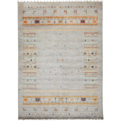 Tappeto Siva Pakistan 251x347 Grigio Salvia Ara