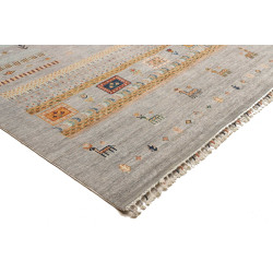Tappeto Siva Pakistan 251x347 Grigio Salvia Ara