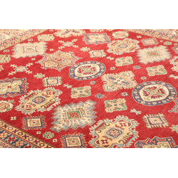 Tappeto Kazak Pakistan 241x302 Rosso Crema Blu