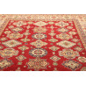 Tappeto Kazak Pakistan 241x302 Rosso Crema Blu