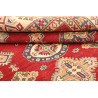 Tappeto Kazak Pakistan 241x302 Rosso Crema Blu