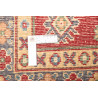 Tappeto Kazak Pakistan 241x302 Rosso Crema Blu