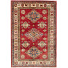 Rug Kazak Fine Pakistan 98x139 Scarlet Red Deep