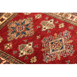 Rug Kazak Fine Pakistan 98x139 Scarlet Red Deep
