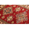 Rug Kazak Fine Pakistan 98x139 Scarlet Red Deep