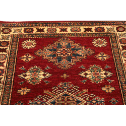 Rug Kazak Fine Pakistan 98x139 Scarlet Red Deep