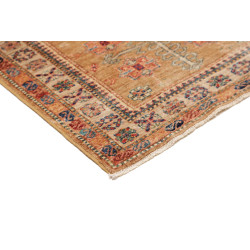 Rug Kazak Fine Pakistan 80x255 Gold Terracotta