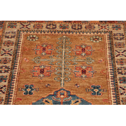 Rug Kazak Fine Pakistan 80x255 Gold Terracotta