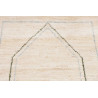 Tappeto Gabbeh Marrakech Pakistan 83x375 Bianco
