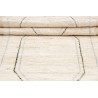 Tappeto Gabbeh Marrakech Pakistan 83x375 Bianco