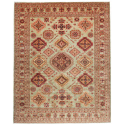 Tappeto Kazak Fine Pakistan 250x310 Verde Salvi