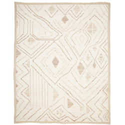 Tappeto Gabbeh Marrakech Pakistan 244x306 Bianc