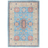 Tappeto Kazak Afghanistan 122x179 Azzurro Cielo