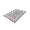 Tappeto Kazak Afghanistan 122x179 Azzurro Cielo