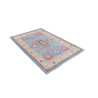 Tappeto Kazak Afghanistan 122x179 Azzurro Cielo