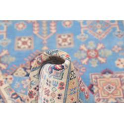 Tappeto Kazak Afghanistan 122x179 Azzurro Cielo