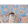 Tappeto Kazak Afghanistan 122x179 Azzurro Cielo
