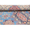 Tappeto Kazak Afghanistan 122x179 Azzurro Cielo