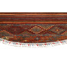 Tappeto Samarkand Pakistan 143x143 Rosso Bordea