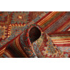 Tappeto Samarkand Pakistan 143x143 Rosso Bordea