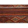 Tappeto Samarkand Pakistan 143x143 Rosso Bordea