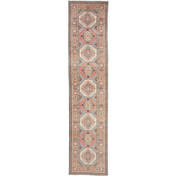 Tappeto Kazak Afghanistan 86x400 Crema Terracot