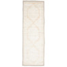 Tappeto Gabbeh Marrakech Pakistan 84x251 Bianco