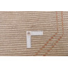 Tappeto Gabbeh Marrakech Pakistan 84x251 Bianco