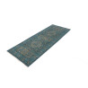 Tappeto Mamlouk Pakistan 79x208 Blu Petrolio Or