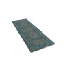 Tappeto Mamlouk Pakistan 79x208 Blu Petrolio Or