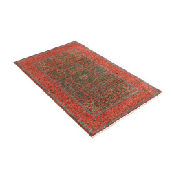 Tappeto Mamlouk Pakistan 81x120 Rosso Terracott