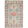 Tappeto Kazak Afghanistan 100x149 Blu Cielo Ros