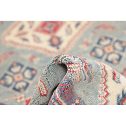 Tappeto Kazak Afghanistan 100x149 Blu Cielo Ros