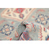 Tappeto Kazak Afghanistan 100x149 Blu Cielo Ros