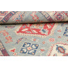 Tappeto Kazak Afghanistan 100x149 Blu Cielo Ros
