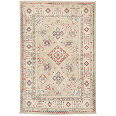 Tappeto Kazak Afghanistan 103x153 Grigio Verde