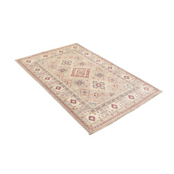 Tappeto Kazak Afghanistan 103x153 Grigio Verde