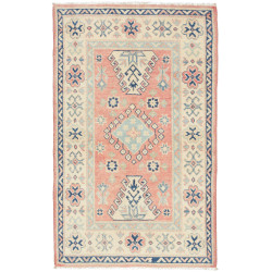 Tappeto Kazak Afghanistan 79x131 Corallo Tenue