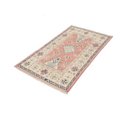 Tappeto Kazak Afghanistan 79x131 Corallo Tenue