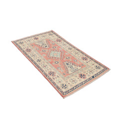 Tappeto Kazak Afghanistan 79x131 Corallo Tenue
