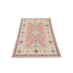 Tappeto Kazak Afghanistan 79x131 Corallo Tenue
