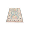Tappeto Kazak Afghanistan 83x126 Azzurro Crema