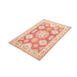 Tappeto Kazak Afghanistan 83x124 Rosso Terracot
