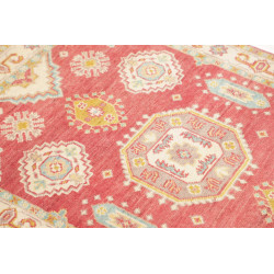Tappeto Kazak Afghanistan 83x124 Rosso Terracot