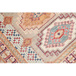 Tappeto Kazak Fine Pakistan 103x152 Grigio Verd