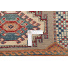Tappeto Kazak Fine Pakistan 103x152 Grigio Verd