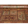 Tappeto Ghom Seta Persia 82x117 Rosso Bordeaux
