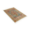 Tappeto Ghom Seta Persia 80x117 Verde Acqua Ver